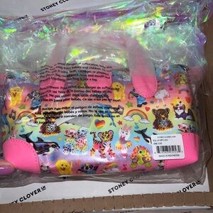 Stoney Clover Lane Rainbow Animal Print Bag Lisa Frank sold out everywhere